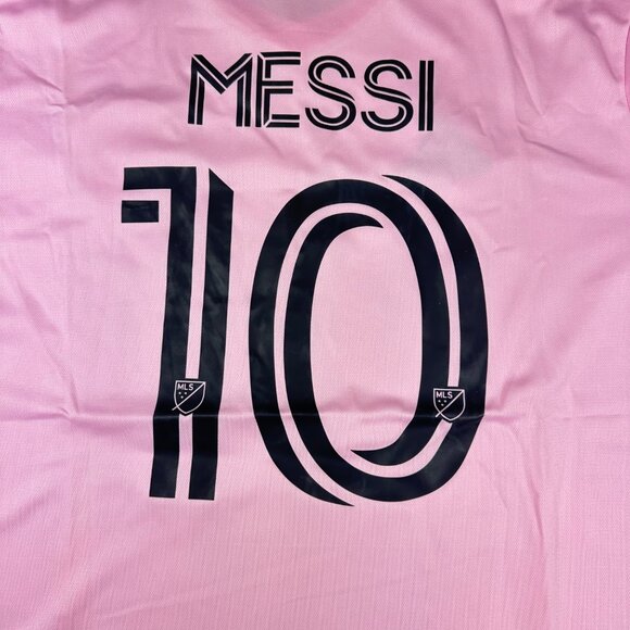 Men’s Adidas Inter Miami CF 22/23 Home Jersey Pink Soccer Size XL IB5026 - Picture 11 of 13